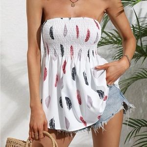 💗Super cute strapless top💗